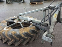 Feed sweeper wheel  Voerveegband