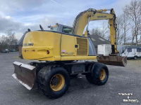 Excavator mobile New Holland MH plus mobiele kraan