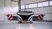   trekkerbumper + frontgewicht  (tractorbumper / Unterfahrschutz)