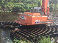 Excavator tracks Hitachi MA125 Rupskraan Amfibie kraan Diversen