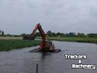 Excavator tracks Hitachi MA125 Rupskraan Amfibie kraan Diversen