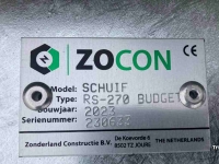 Rubber yard scraper Zocon RS-270 Rubberschuif / Modderschuif / Erfschuif / Mestschuif