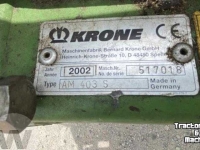 Mower Krone AM 403 S Mähwerk Mower