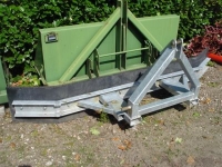 Rubber yard scraper Agromet 270 Rubberschuif