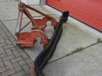 Rubber yard scraper Wifo MS 275 Rubberschuif / Erfschuif / Mestschuif / Sneeuwschuif / Vuilschuif