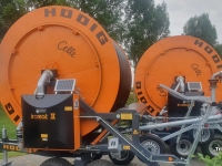 Irrigation hose reel Hüdig 110/500 TUV Beregeningshaspel Nieuw