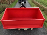 Tractor tipping boxes  JAKO transportbak 200cm, past ook in fronthef, NIEUW