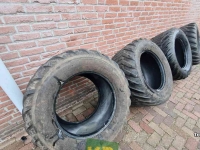 Wheels, Tyres, Rims & Dual spacers BKT 500/45X22.5