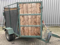 Livestock trailer  Degelijke veewagen / veetransportwagen voor 2 koeien