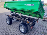 Dumptrailer Leiber 3 zijdige kippers