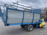 Self-loading wagon  Zamet maai-opraapwagen, maai-laad combi